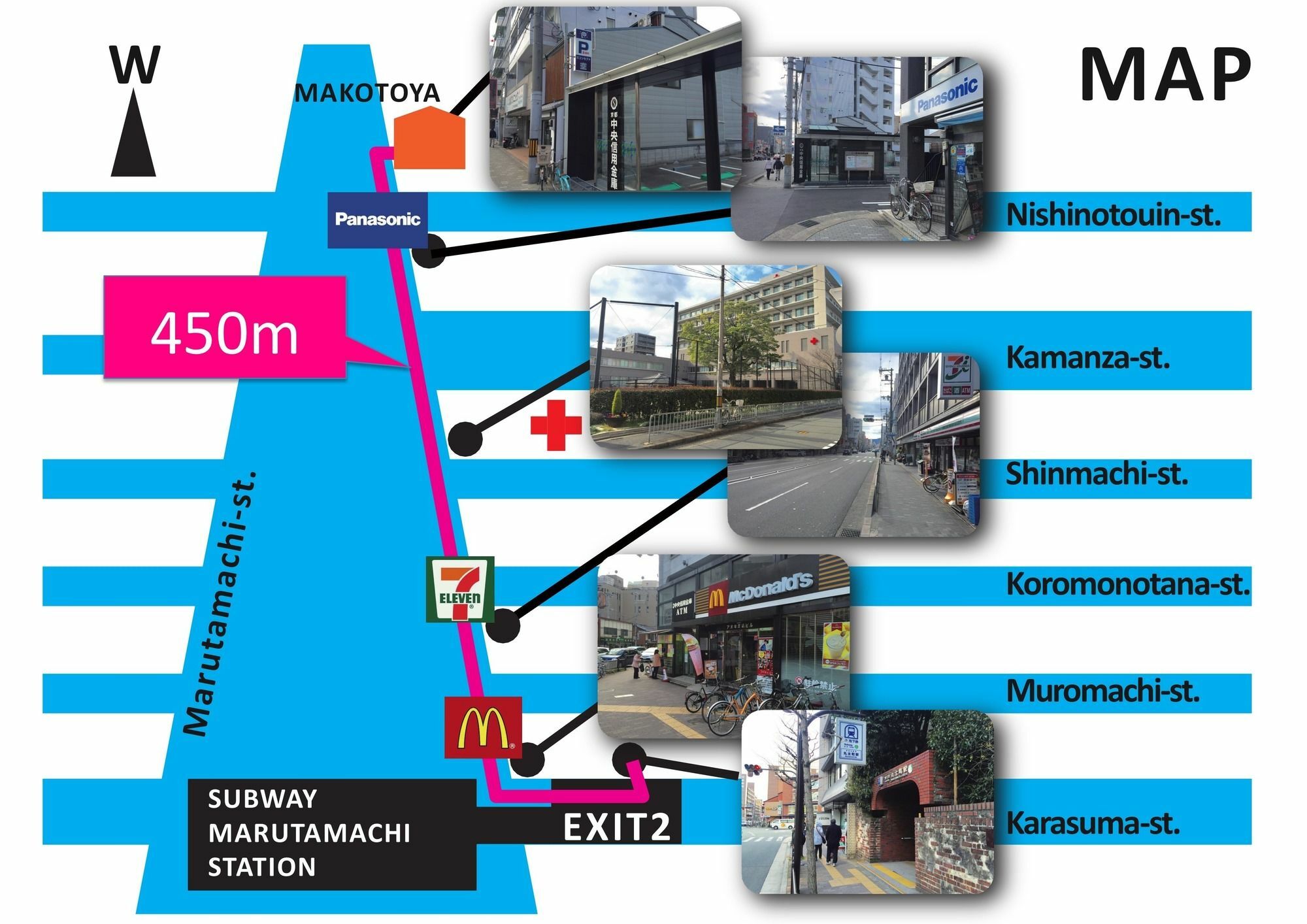 Guest House Makotoya Kyōto Exterior foto